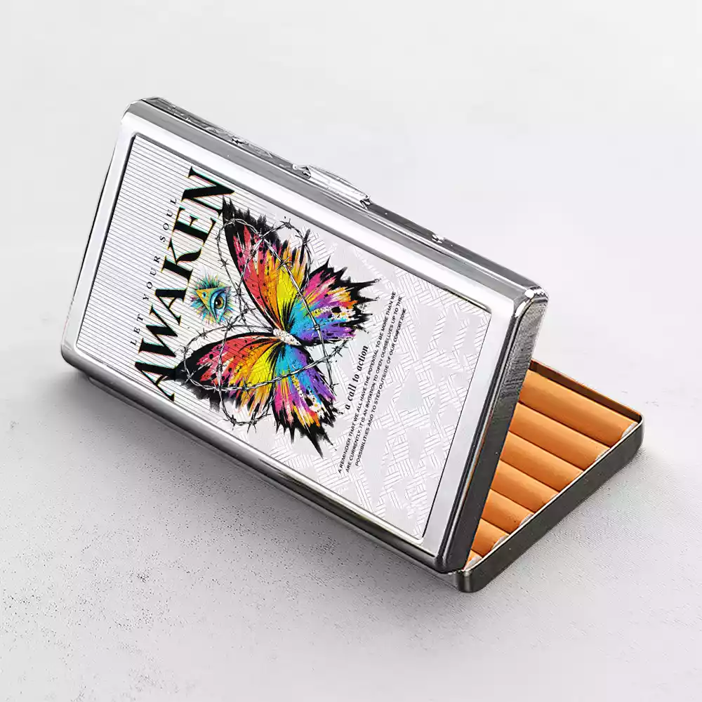 Soulisfree Let Your Soul Awaken Metal Pocket Case