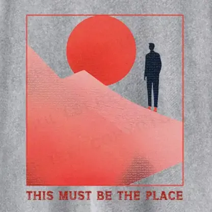 Must Be The Place Washed Long Sleeve Shirt