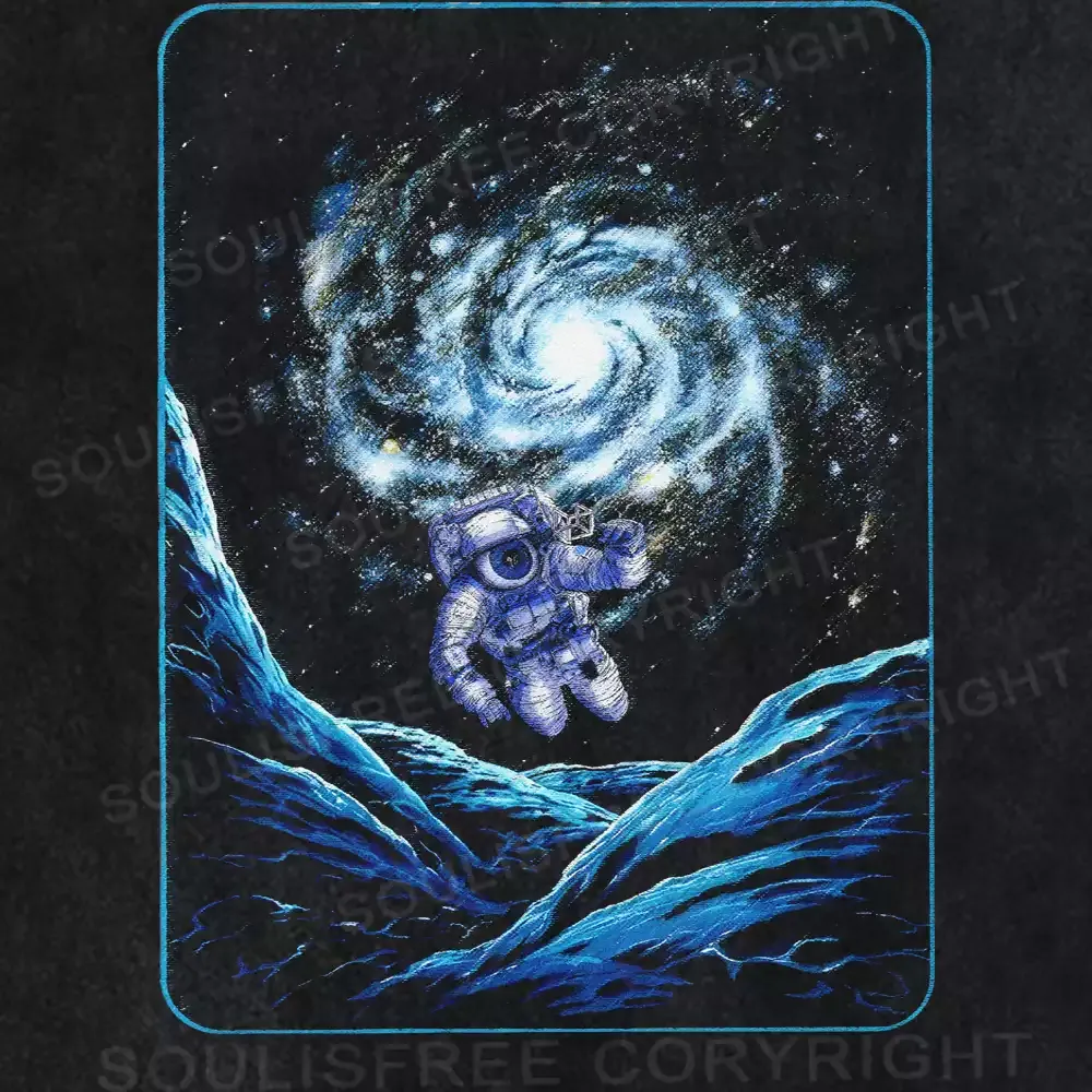 Voyager of the Void Washed Space T-shirt