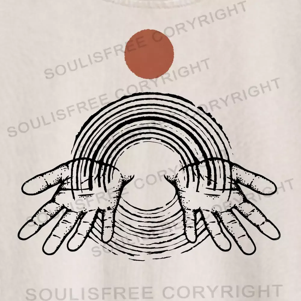 Hands of Creation Washed Crop T-shirt