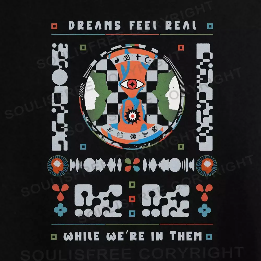 Dreams Feel Real While We're in Them Crop Top 