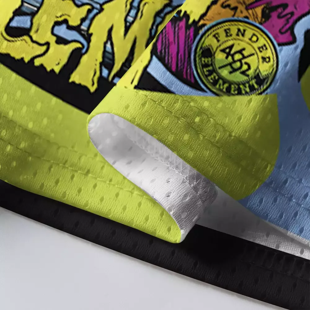 Psychedelic Elements Mesh Jersey