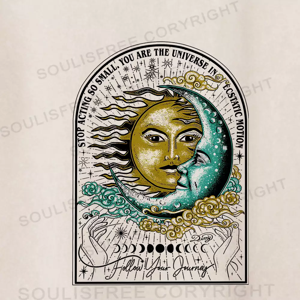 Follow Your Journey Washed Shorts