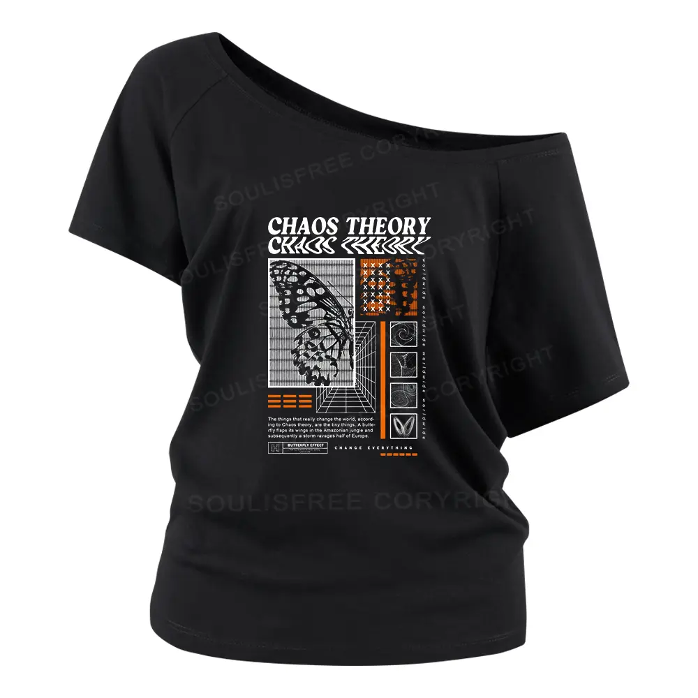 Chaos Theory Off Shoulder Top