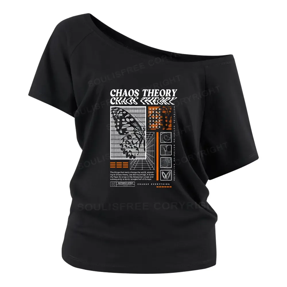 Chaos Theory Off Shoulder Top