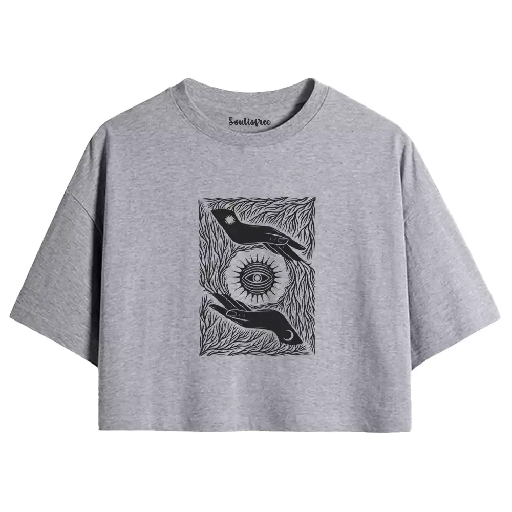 Designed The Life Connection Crop Top