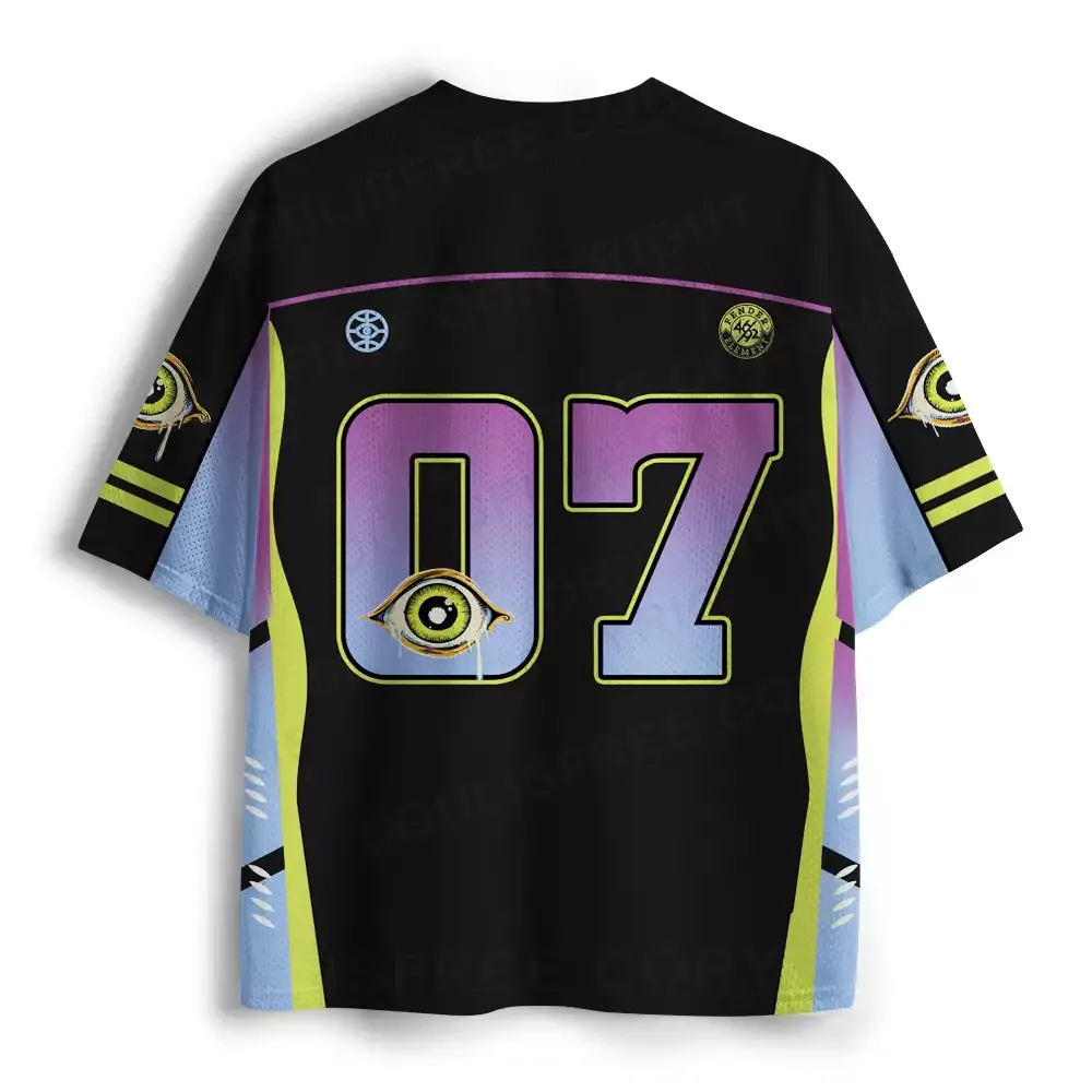 Psychedelic Elements Mesh Jersey