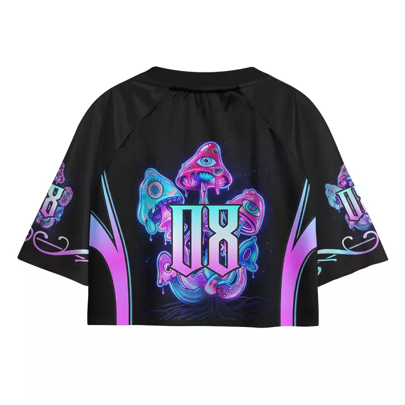 Soulisfree Psychedelic Trip Cropped Jersey