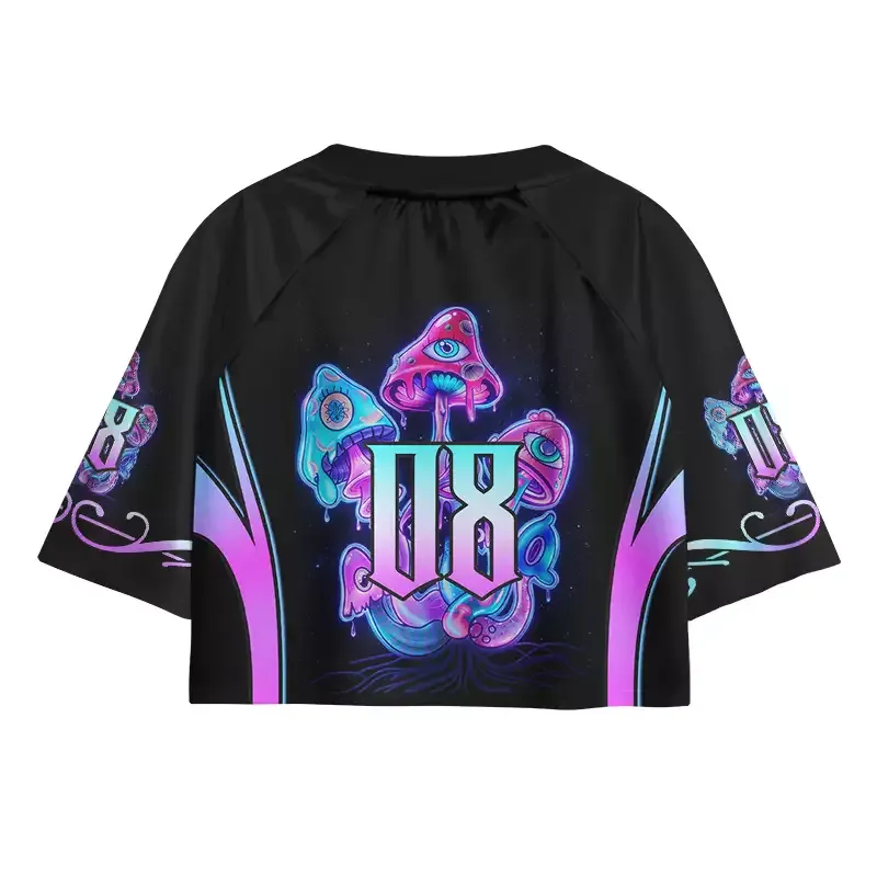 Soulisfree Psychedelic Trip Cropped Jersey