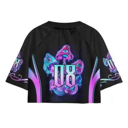 Soulisfree Psychedelic Trip Cropped Jersey