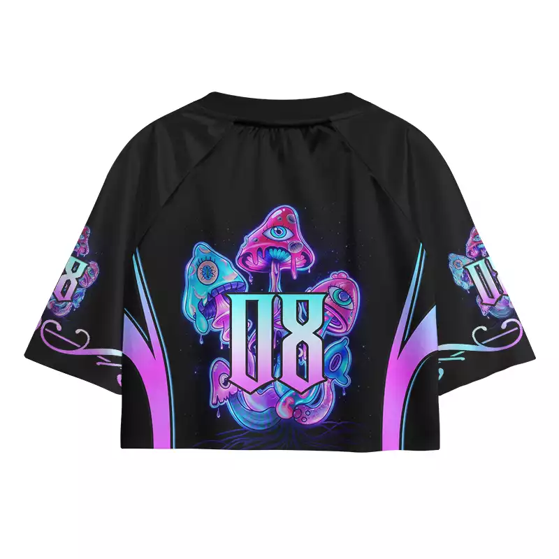 Soulisfree Psychedelic Trip Cropped Jersey