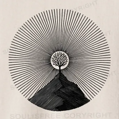 Your Mountain Basic Washed T-shirt