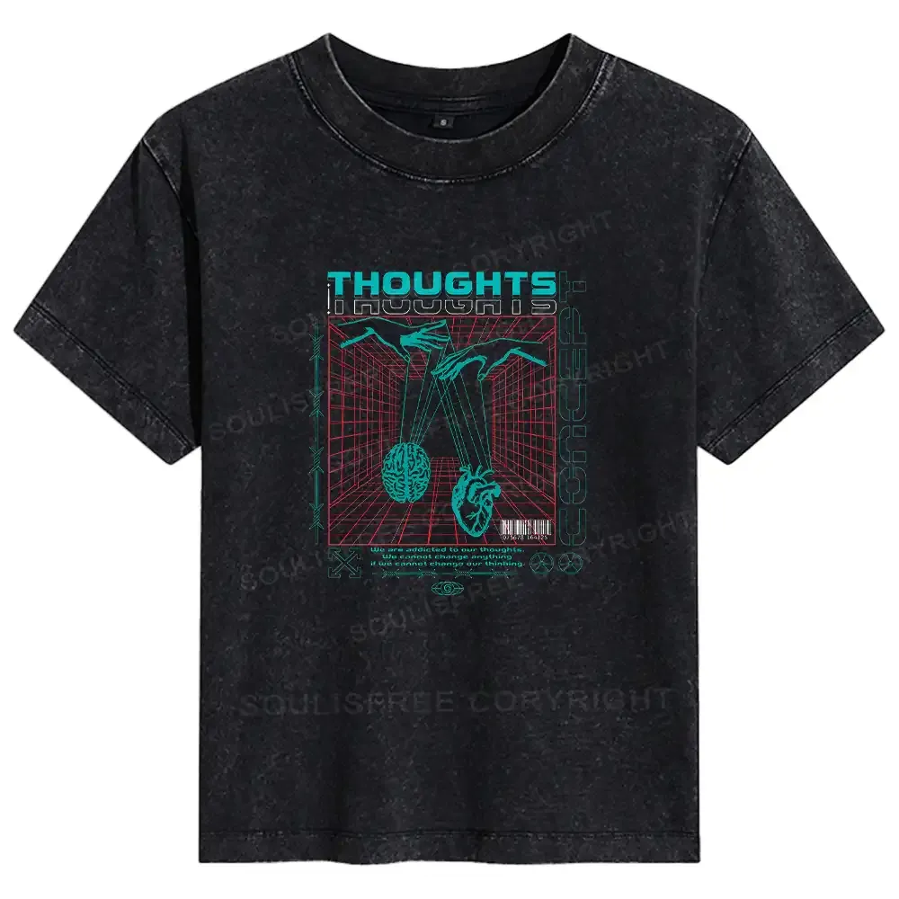 Designed A Clash Of Ideas Basic Washed T-shirt