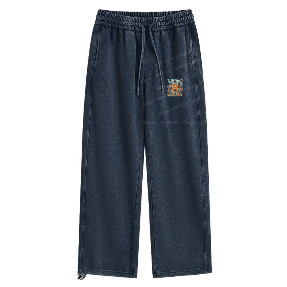 Equilibrium Washed Baggy Sweatpants