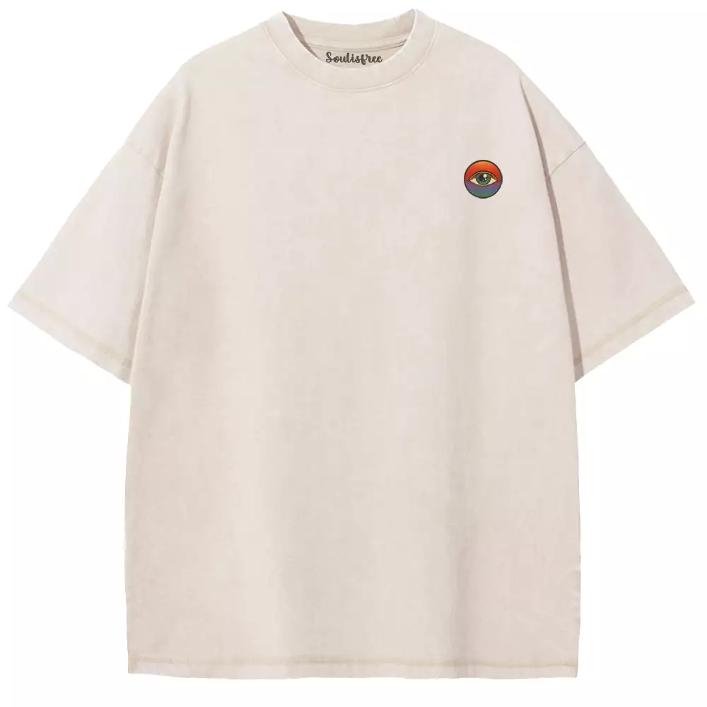 THE PAST IS IN MY HEAD, THE FUTURE IS IN MY HANDS Washed T-shirt