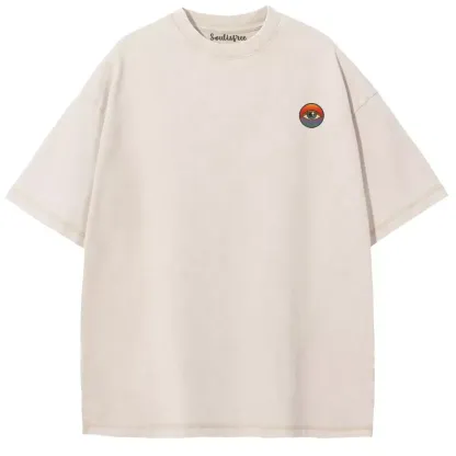 THE PAST IS IN MY HEAD, THE FUTURE IS IN MY HANDS Washed T-shirt