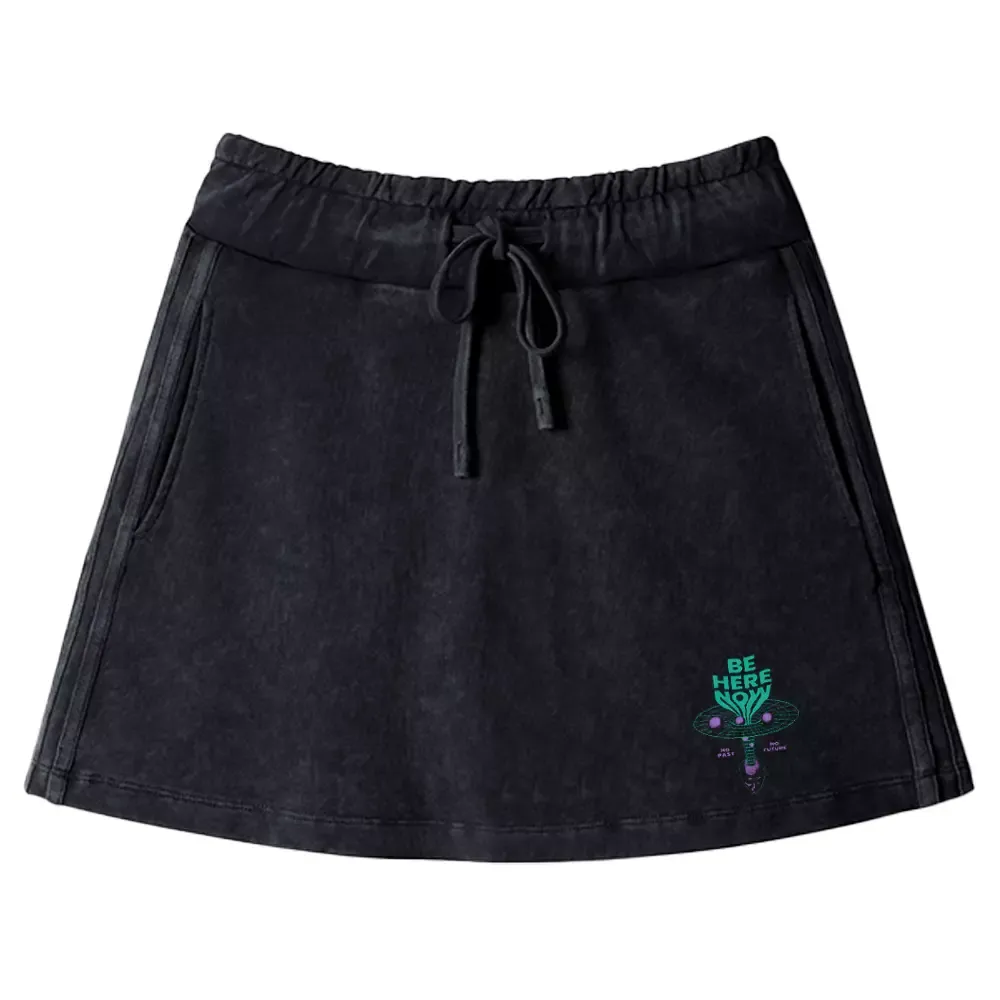 Designed Here Now Washed A-line Mini Skirt