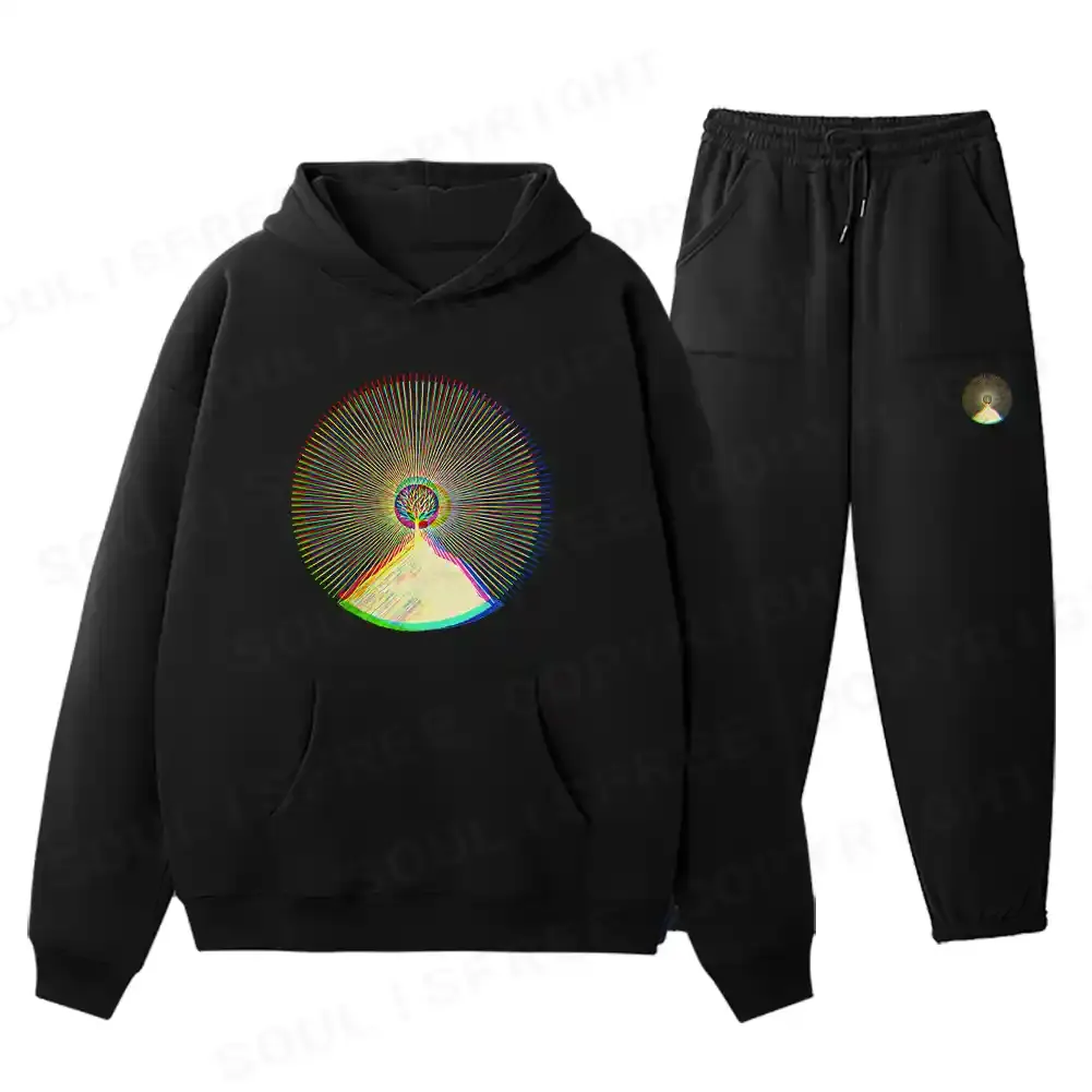 Tree of Light Fleece Hoodie Set