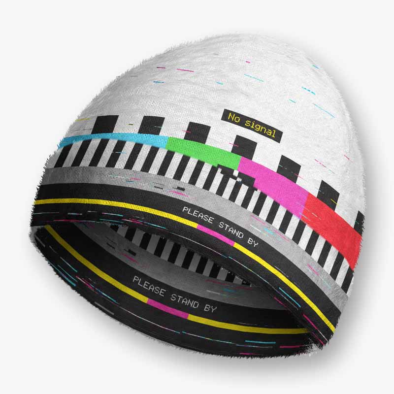 Soulisfree LOST TRANSMISSION  Fuzzy Beanie