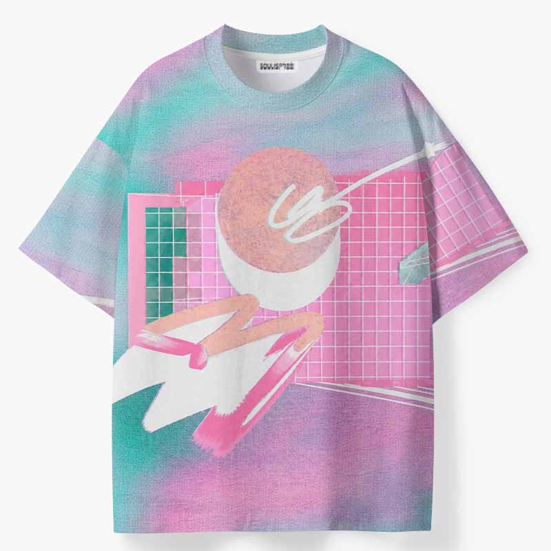 Soulisfree TOUCH THE FUTURE ECO‑PERF Graphic Tee