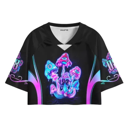 Soulisfree Psychedelic Trip Cropped Jersey