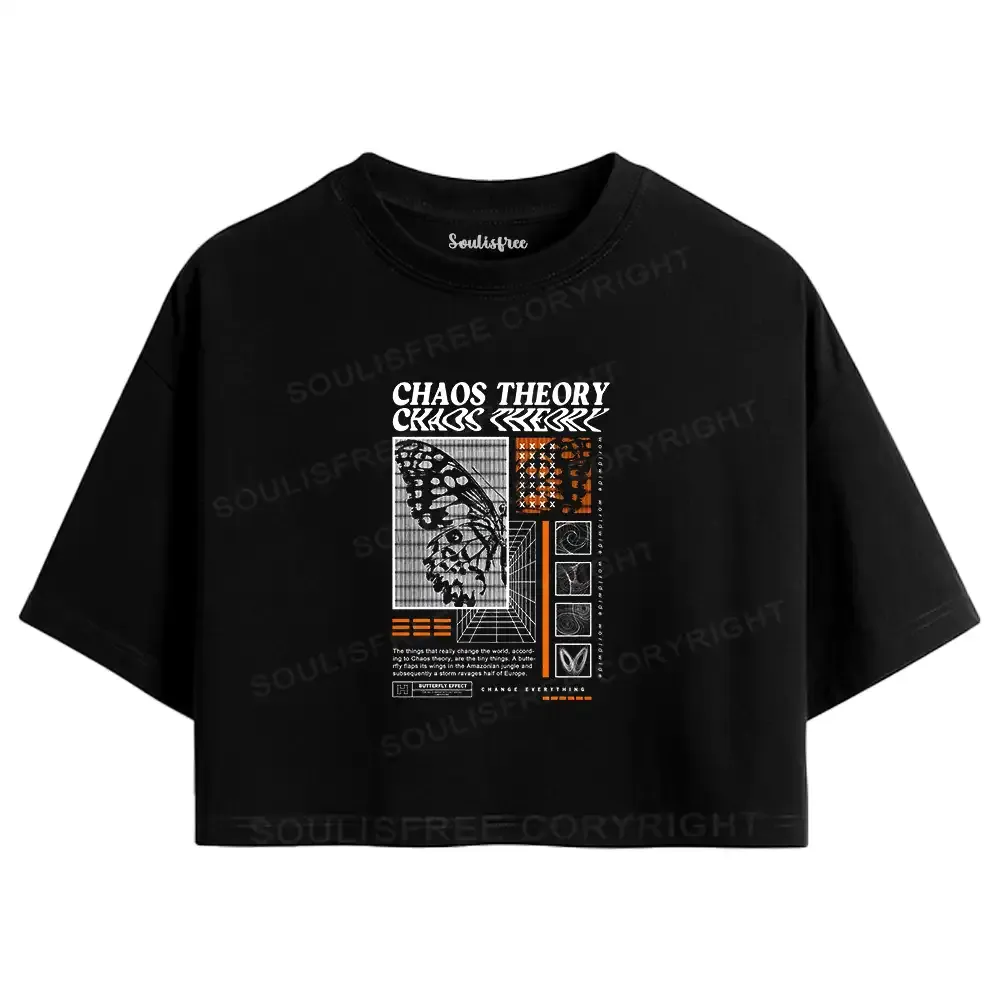 Designed Chaos Theory Crop Top