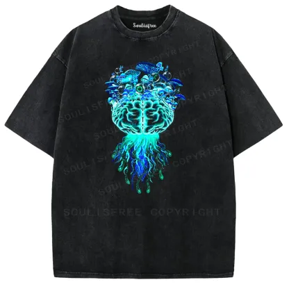 Psychedelic Brain Washed T-shirt