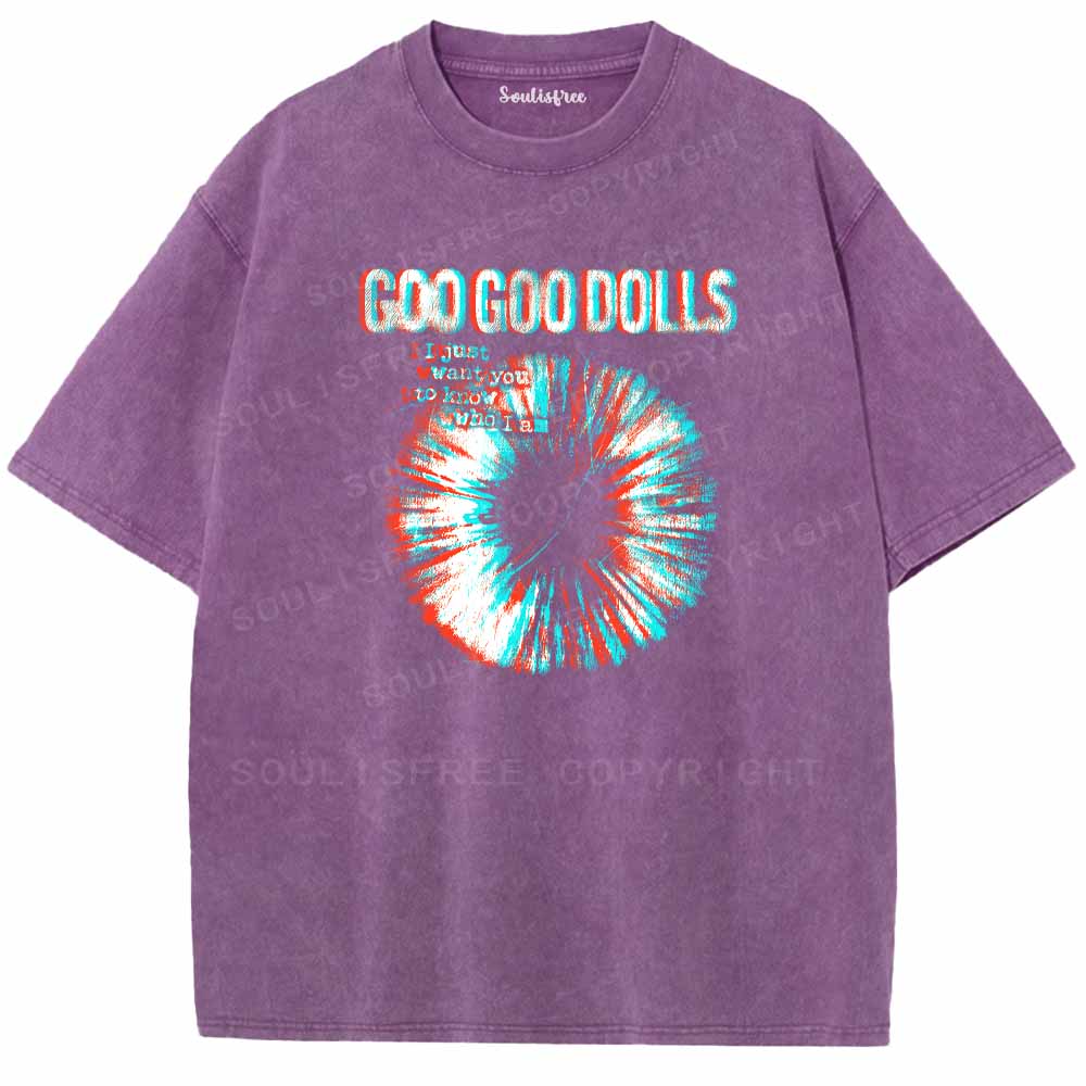 Soulisfree  GOO GOO DOLLS Washed Tee