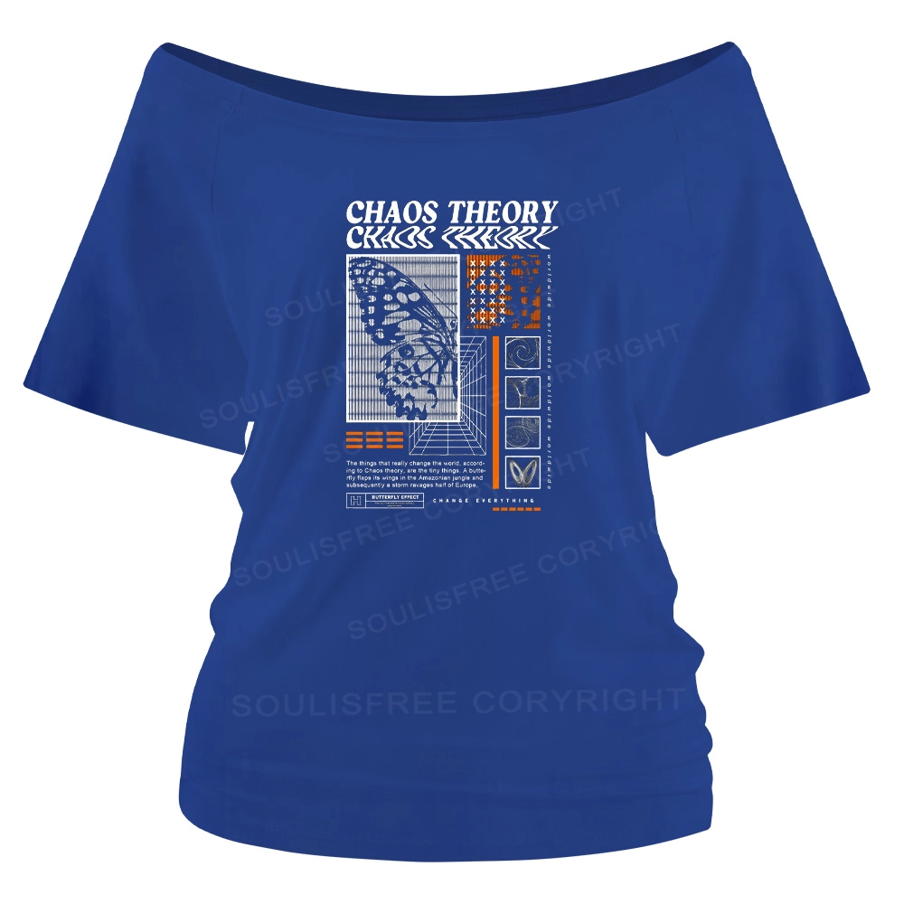 Chaos Theory Off Shoulder Top