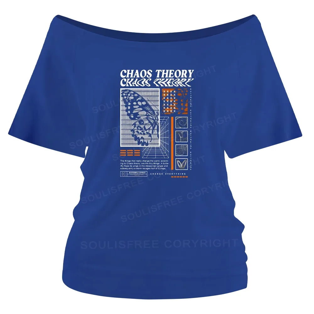 Chaos Theory Off Shoulder Top