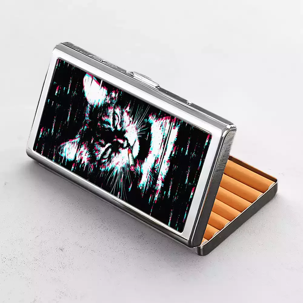 Soulisfree Break the Pattern Metal Pocket Case