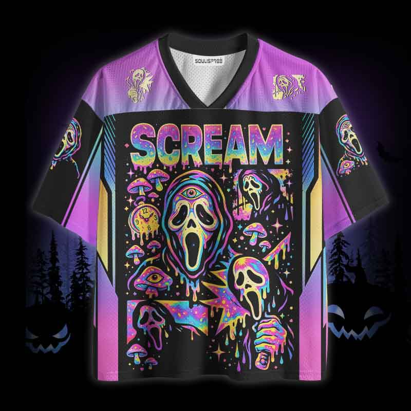 Soulisfree SCREAM — Melting Fear Vision Mesh Jersey