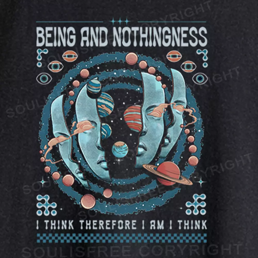 Being and Nothingness Asymmetrical Top With Side Drawstring