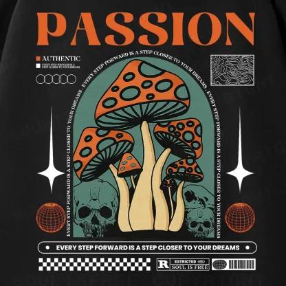 Passion Dream Mushroom Fleece Hoodie Set