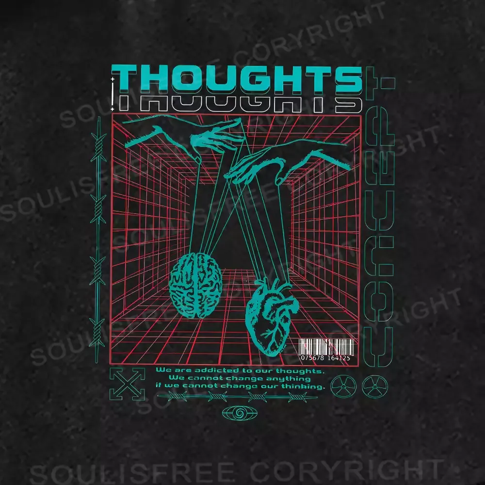 A Clash Of Ideas Washed Shorts