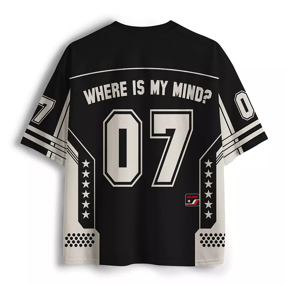 Personalized Where is My Brain Mesh Jersey