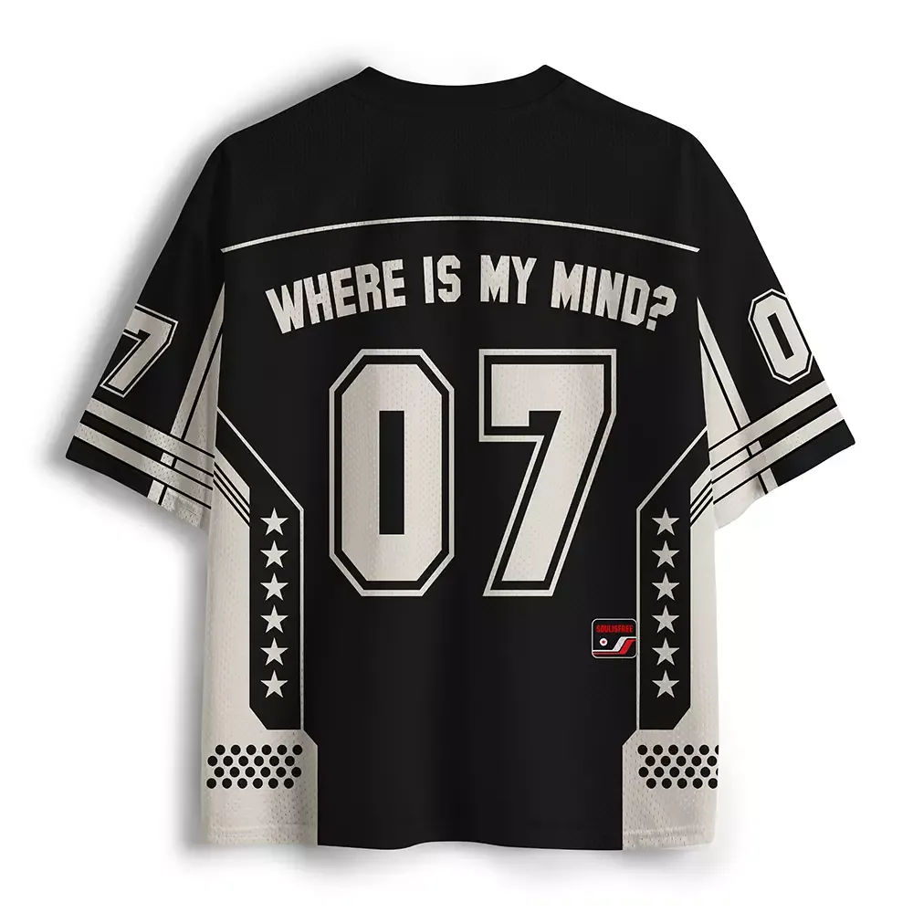 Personalized Where is My Brain Mesh Jersey