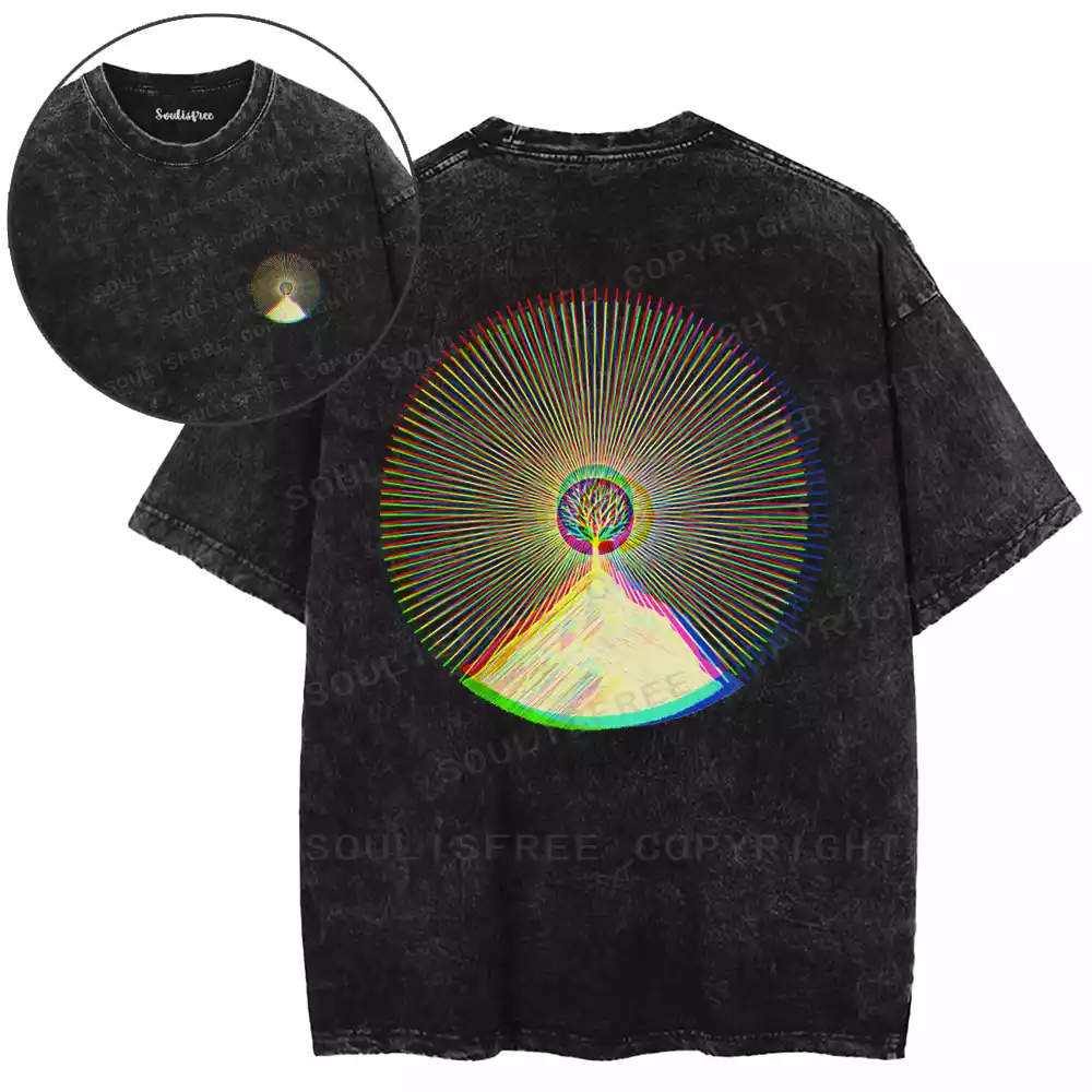 Tree of Light Washed T-shirt