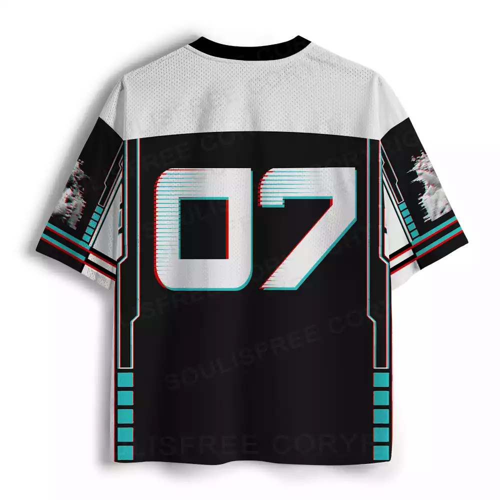 Cyber Glitch Statue Mesh Jersey