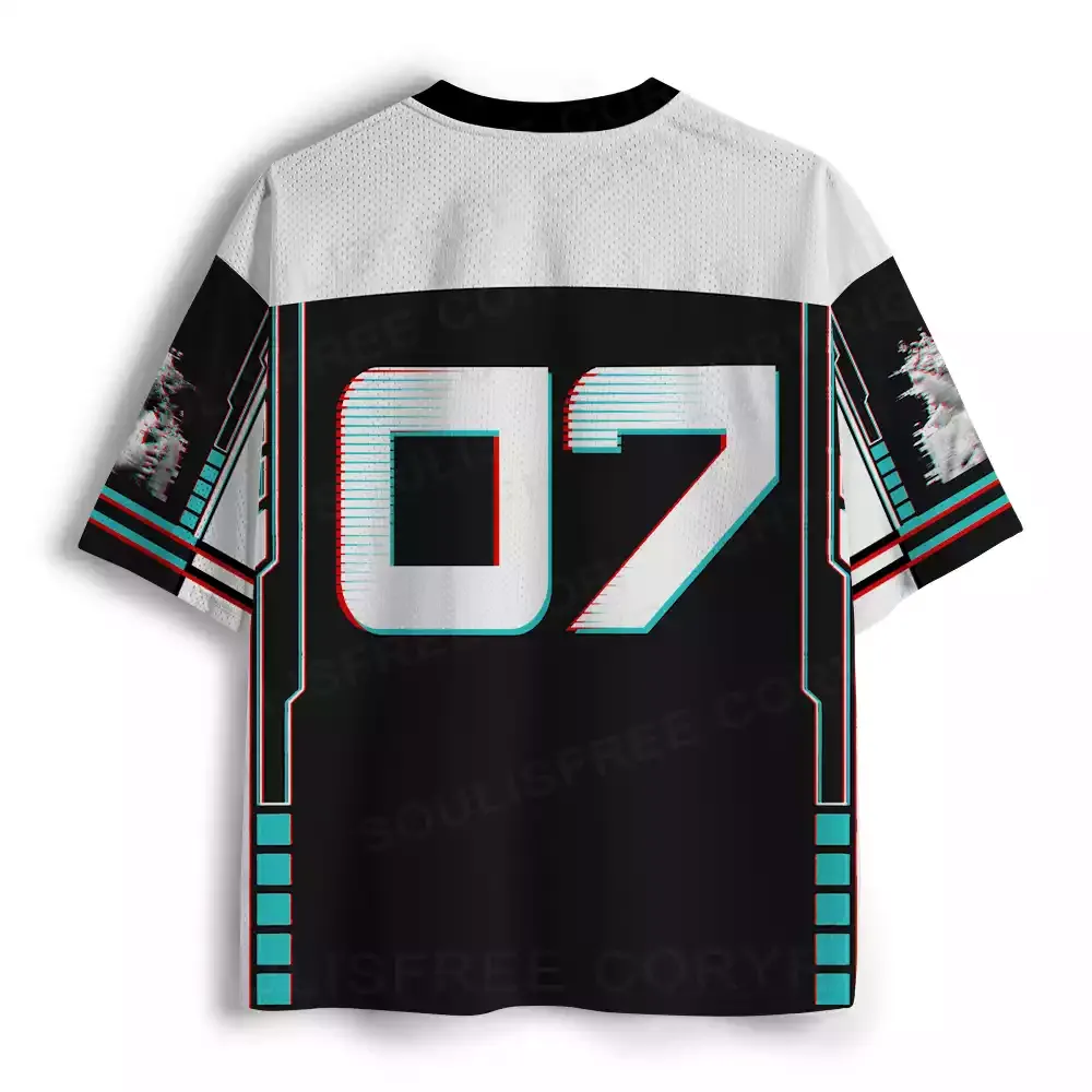 Cyber Glitch Statue Mesh Jersey