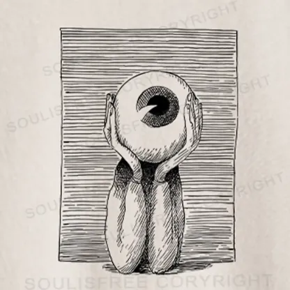 The Eye of the Beholder Washed Crop T-shirt