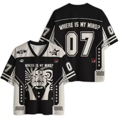 Personalized Where is My Brain Mesh Jersey
