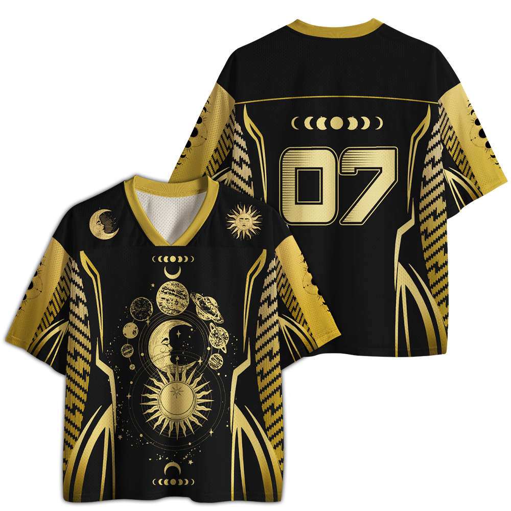 The Golden Cosmos Mesh Jersey