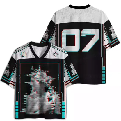 Cyber Glitch Statue Mesh Jersey