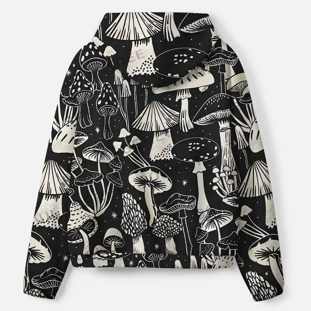 Mystic Mushroom Forest All-Over Print Hoodie