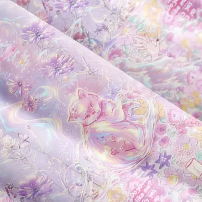Soulisfree Iridescent Floral Fantasy Boho Maxi Dress