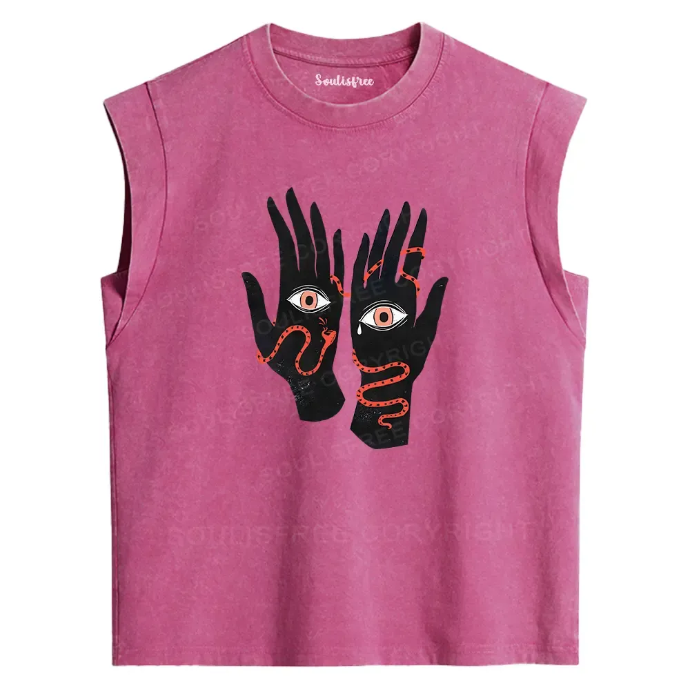 The Eyes Will Not Deceive You Washed Tank