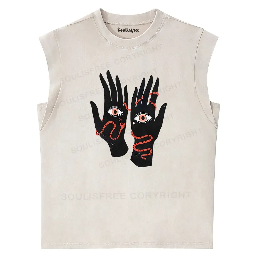 The Eyes Will Not Deceive You Washed Tank