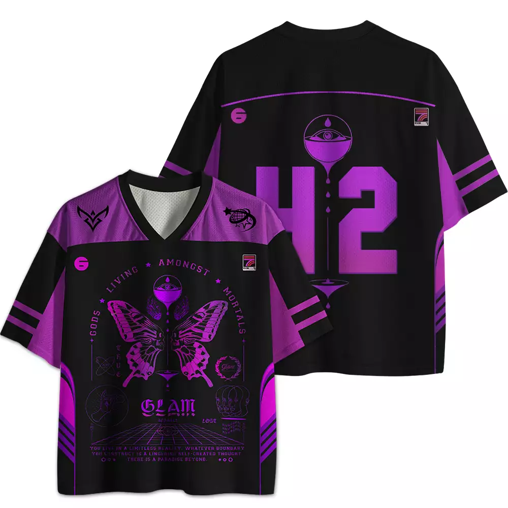 Gods Living Among Us Mesh Jersey