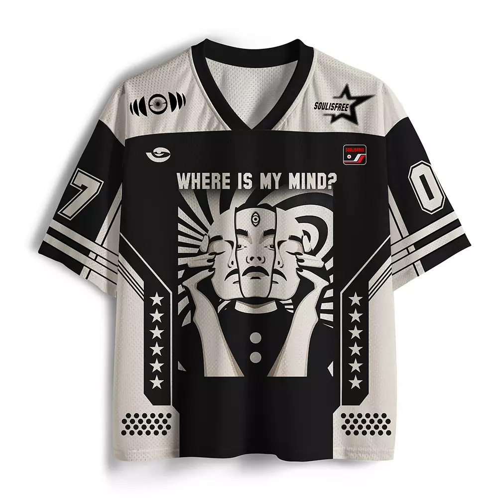 Personalized Where is My Brain Mesh Jersey